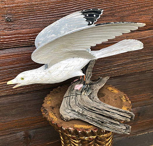 Herring Gull Carving