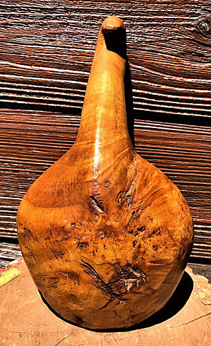 Bird Effigy Burl Ladle