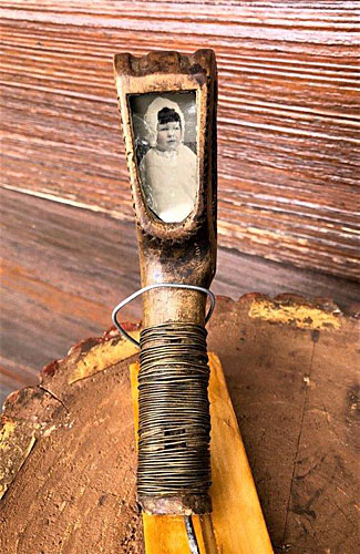 Crooked Knife with Tintype