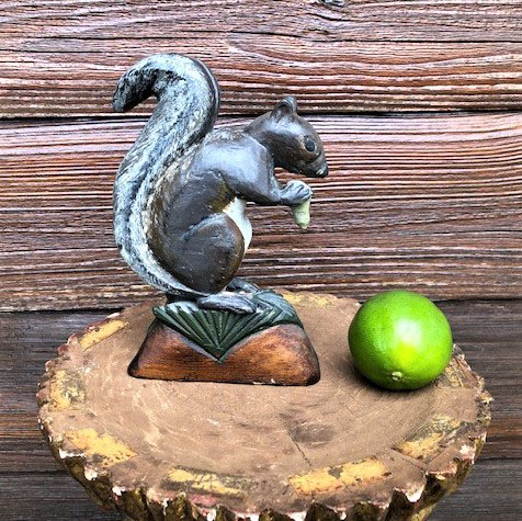 Squirrel Carving