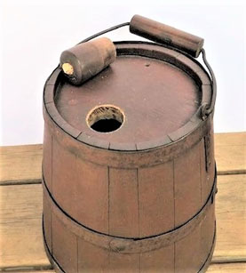 Firkin-Shaped Field Canteen