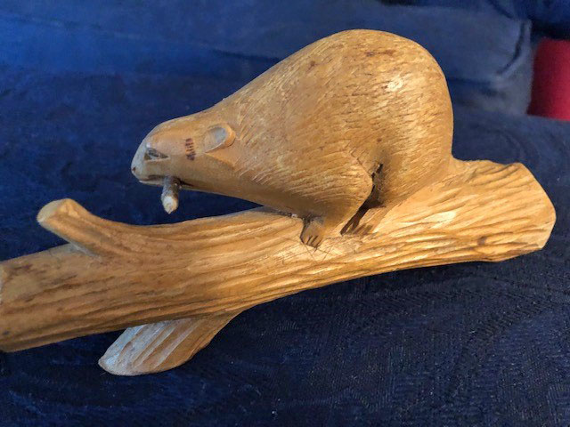 Beaver Carving