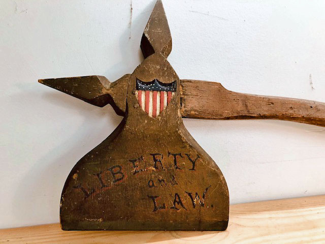"Liberty and Law" Parade Axe