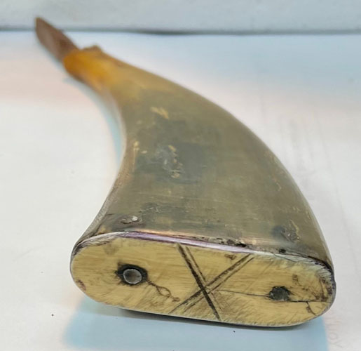 Fish Form Powder Horn