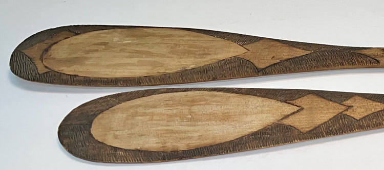 Miniature Canoe Paddles