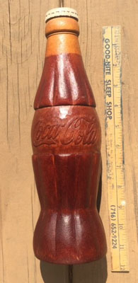 Carved Coke Bottle