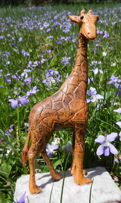 Giraffe Carving
