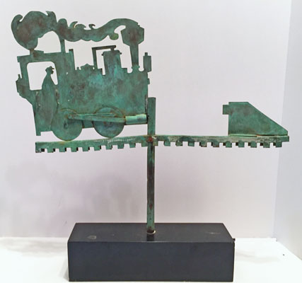 Locomotive Weathervane