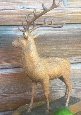 Stag Carving