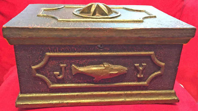 Document Box With Fish