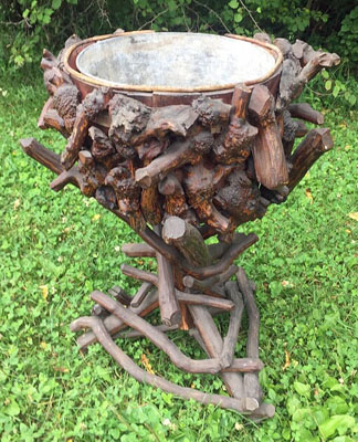 Large Rustic Planter