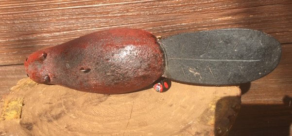 Beaver Fishing Decoy