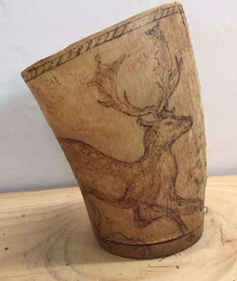 Horn Hunter's Drinking Cup