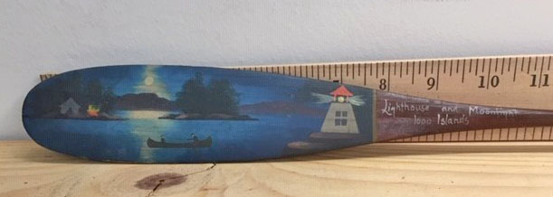 Hand Painted Miniature Paddle