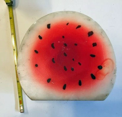 Half Watermelon Stone Fruit