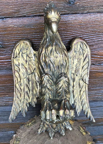Early Carved Gilded Eagle