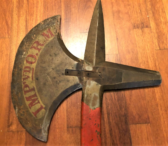 I.O.O.R.M. Ceremonial Axe