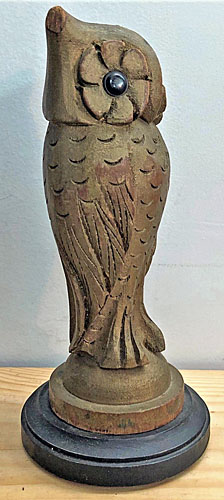 Small Owl Carving