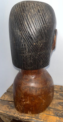 Carved Bust of a Man