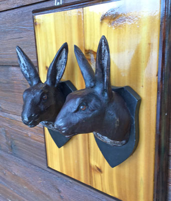 Black Forest Rabbit Heads