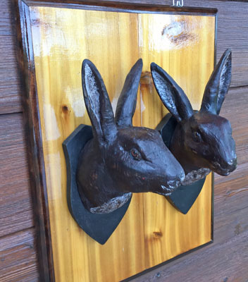 Black Forest Rabbit Heads