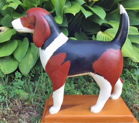 Carved Beagle